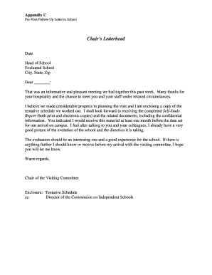 09 Appx C Pre-visit follow-up letter to school - bcisbbneascbborgb - cis neasc