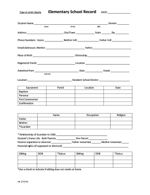 Form preview