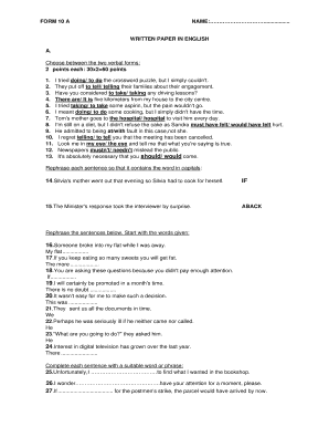 Form preview
