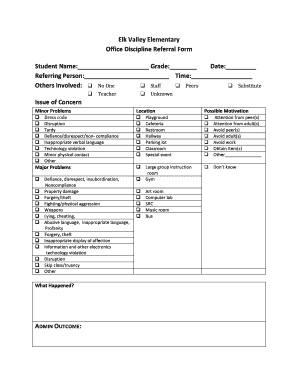 referral form template word