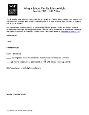 Form preview