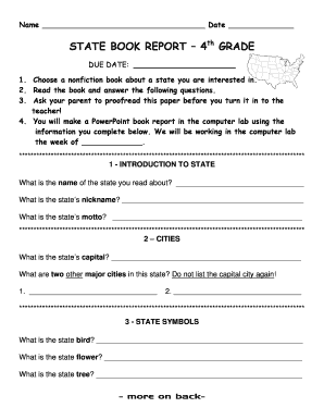 Opnav 1750 17 grading sheet - STATE BOOK REPORT 4 GRADE - brunnelsbborgb