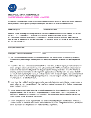 Lesson plan deped format pdf - PRECOLLEGE SUMMER INSTITUTE YOUTH MEDICAL RELEASE FORM - summer ucla