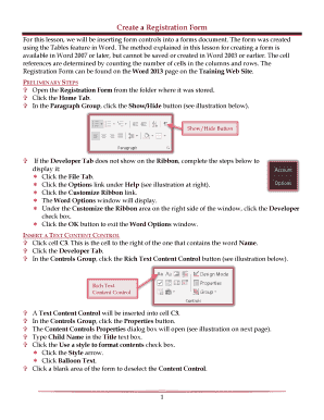 Create a Registration Form - Information Technology - informationtechnology sienaheights