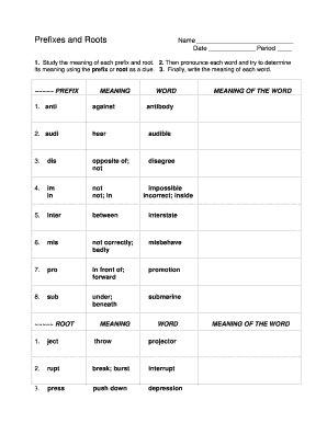 Formswift com business plan - Prefixes, Roots, Suffix WS.doc - blm rcs k12 tn