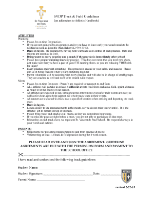 How to write referral letter medical - SVDP Track & Field Guidelines - St. Vincent de Paul Catholic School - school saintvdp