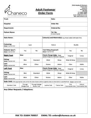 Resume for medical assistant with no experience - Chris Hanley amp Partners Adult Footwear Order Form - chaneco co