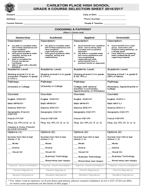 Midyear poster abstract - CARLETON PLACE HIGH SCHOOL - cphsbears