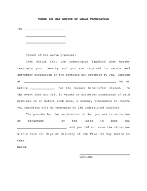 fillable online eviction form 7 day notice to pay or quit kick 39 em out quick fax email print pdffiller