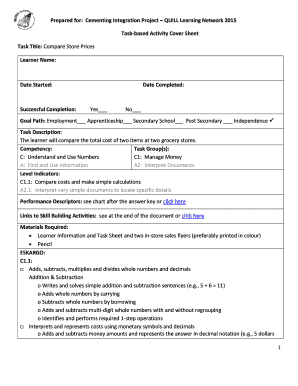 Task Title Compare Store Prices - taskbasedactivitiesforlbs