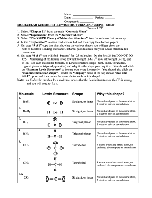 Molecule Lewis Structure Shape Why this shape? - Mr