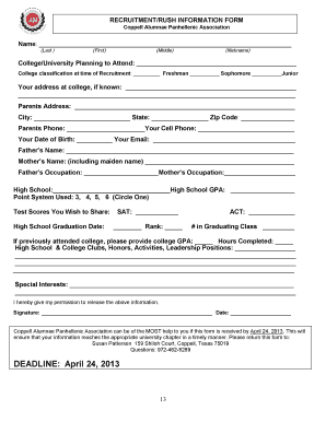 Form preview