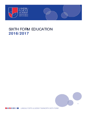 SIXTH FORM EDUCATION 20162017 - Tamworth Sixth Form - lfatsf org