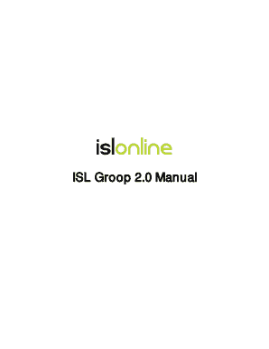 ISL Groop 20 Manual - bislonlinebbcomb