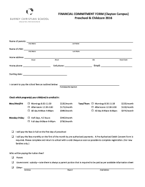 Form preview