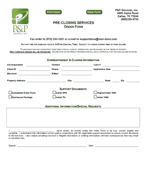 Form preview
