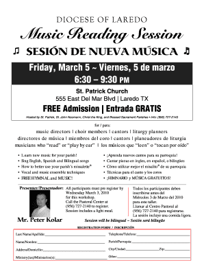 Music Minister flyer copydoc
