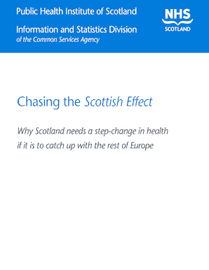 Chasing the Scottish Effect - ScotPHO - ScotPHO - scotpho org