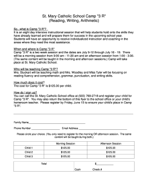 Shellstockers - St. Mary Catholic School Camp "3 R" - Saint Mary Catholic School - blog stmarystayton