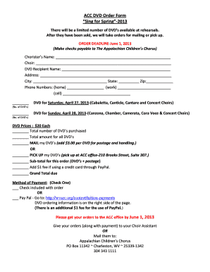 Form preview