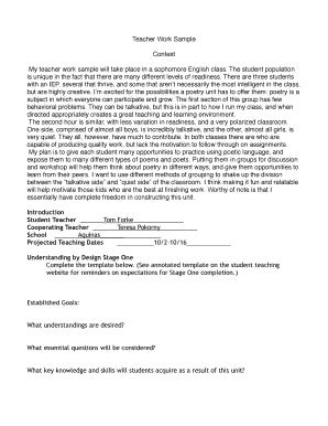 Truck rental agreement sample - My teacher work sample will take place in a sophomore English class - wp cune