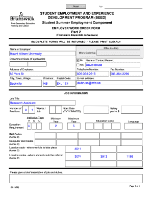 Form preview