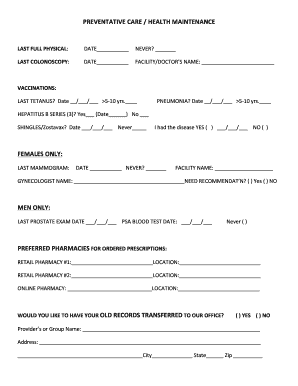 Form preview