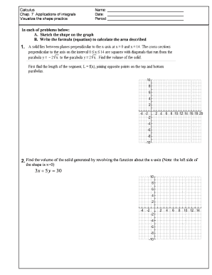 7 Applications of integrals