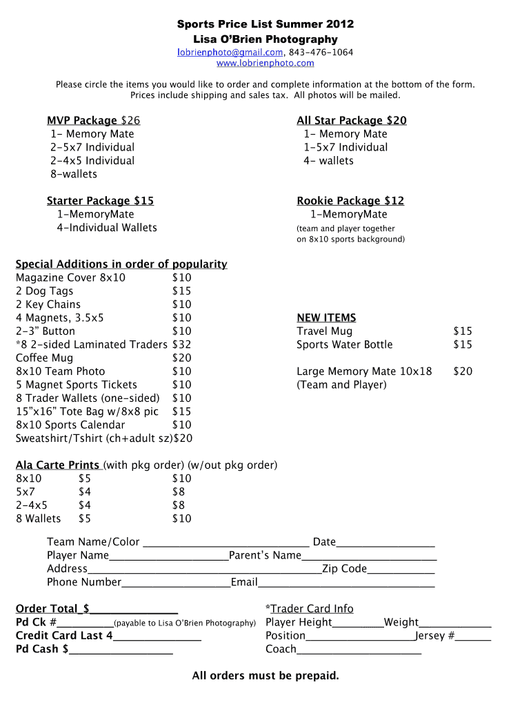 Form preview