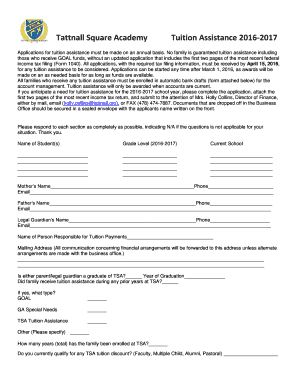 tattnall square academy tuition