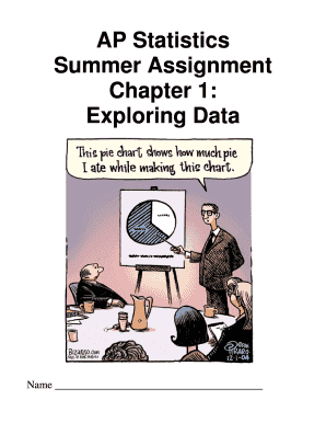 AP Statistics Summer Assignment Chapter 1 Exploring Data - www2 carrollk12