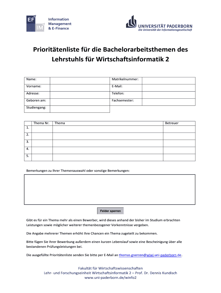 Form preview