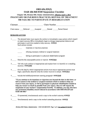 Demand letter application - Workers&amp;#39; Compensation Division (WCD) - Department of Consumer ...