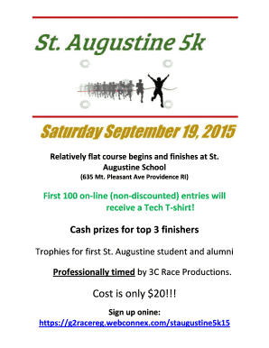 First 100 on-line non-discounted entries will receive a