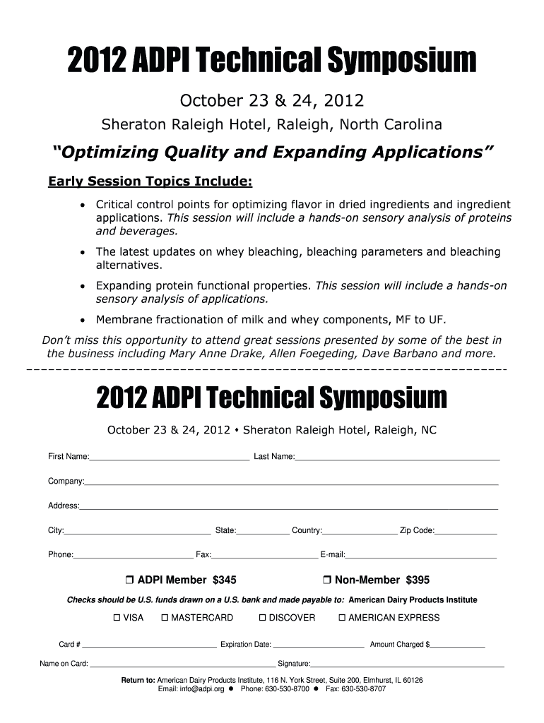 Fillable Online adpi Optimizing Quality and Expanding Applications ...