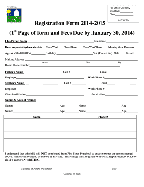 Form preview