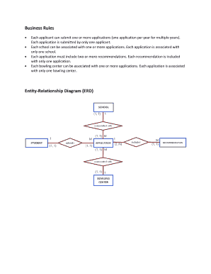 Usbc bowling handicap chart - Business Rules Entity-Relationship Diagram (ERD) - info slis indiana