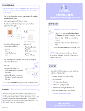 Urine Iodine & Bromine - Rocky Mountain Analytical