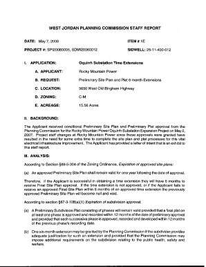 oquirrh substation form