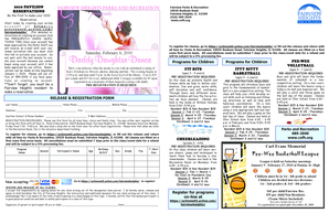 Fairview Heights Parks and Recreation Reservation Form