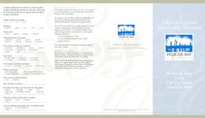 Pelican Bay One Siding Care and Maintenance Form