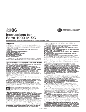 Instructions for Form 1099-MISC