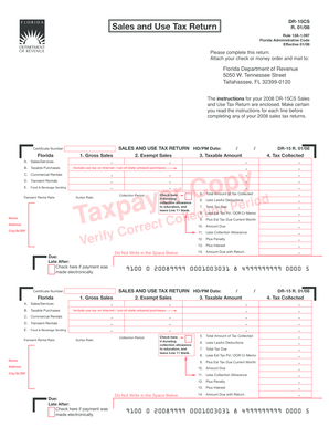 Florida Sales and Use Tax Return