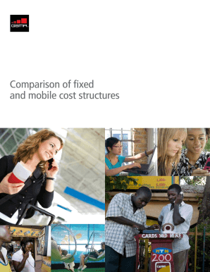 Report: Comparison of Fixed and Mobile Cost Structures - GSMA