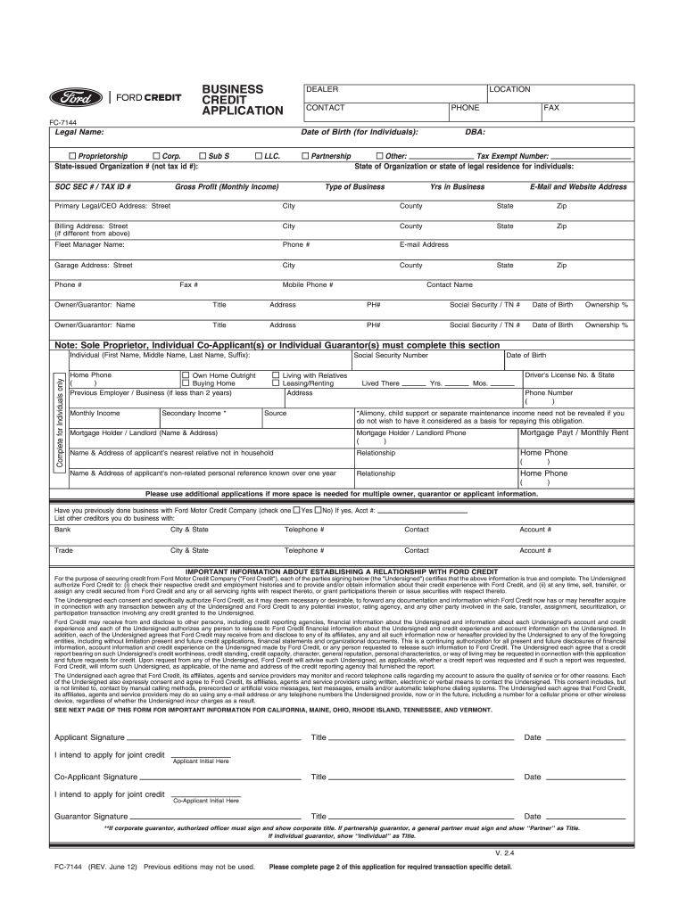 ford credit login Preview on Page 1