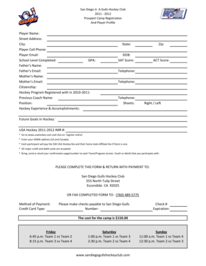 Player Name: Street Address: City: State: Zip: Player ... - Esports Desk