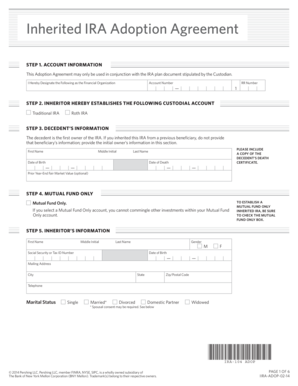 Inherited IRA Adoption Agreement