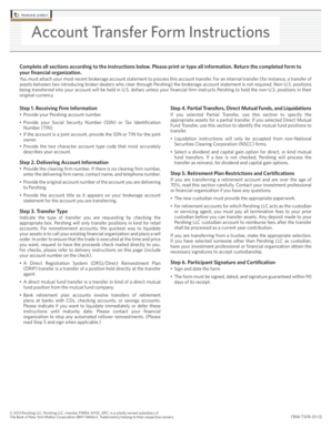 Pershing Account Transfer Form