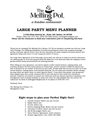 Fillable Contract For For Party Planners Fill Online Printable Fillable Blank Pdffiller However, you also need to include provisions for the client you're backing out on. fill online printable fillable blank