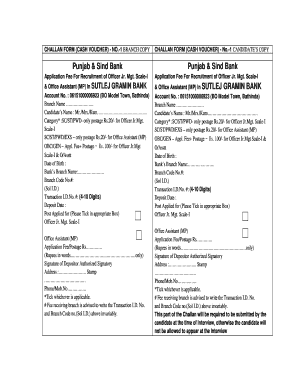 how to fill up voucher